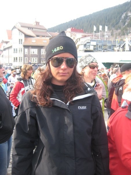 Säsong i Åre 07/08. Foto: Mats Hedberg. Åkare: Malin Hedberg.