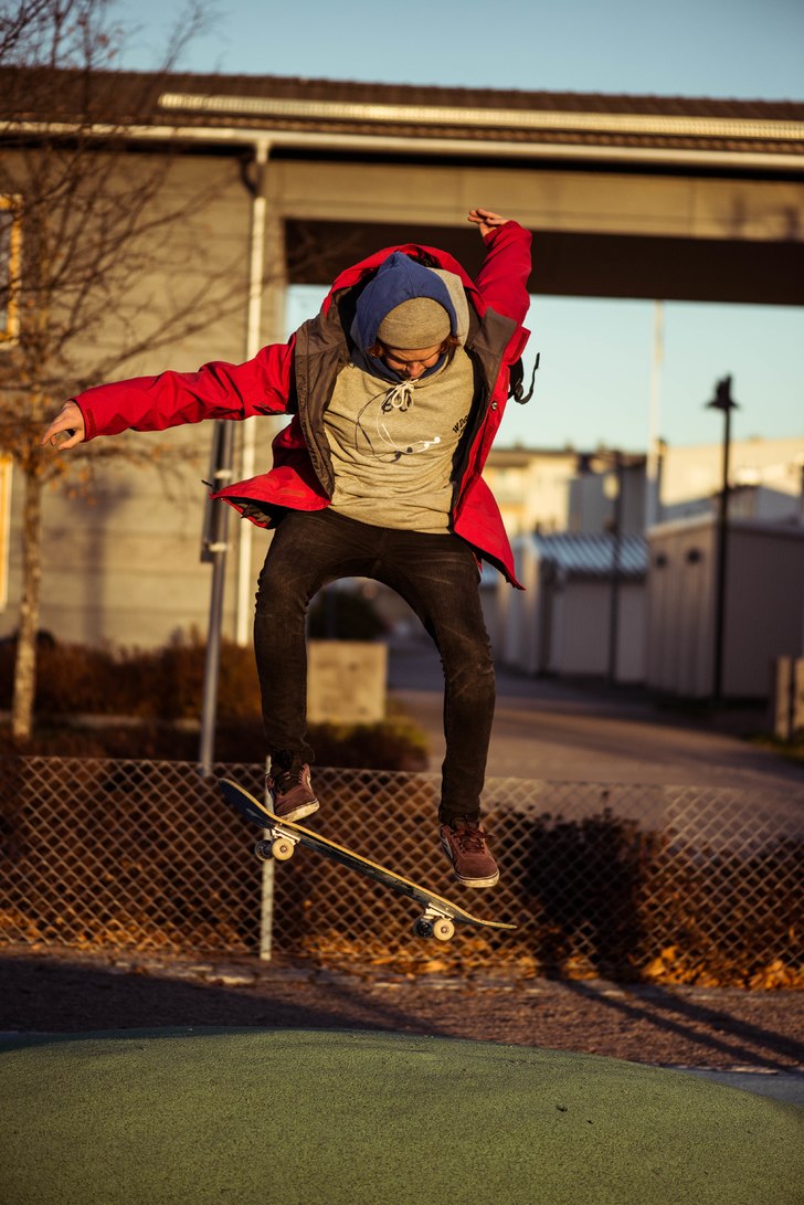 Joel är bra på att fota. Foto: Joel Ericsson (joelericssonfoto). Åkare: Max Larsson.