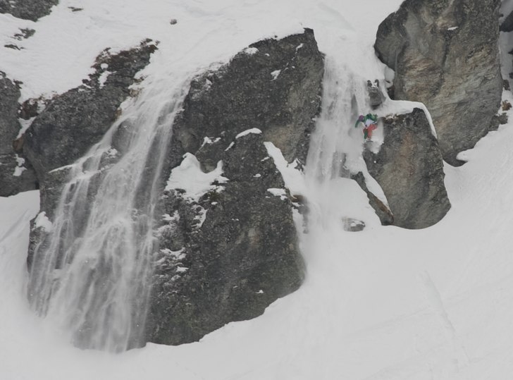 Nendaz Freeride 4* FWQ.
Niklas Finalåk. Foto: Magnus Rasmark. Åkare: Niklas Hollsten.