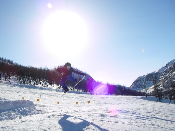 Attitude nosegrab. Åkare: Josefine Åhrberg.