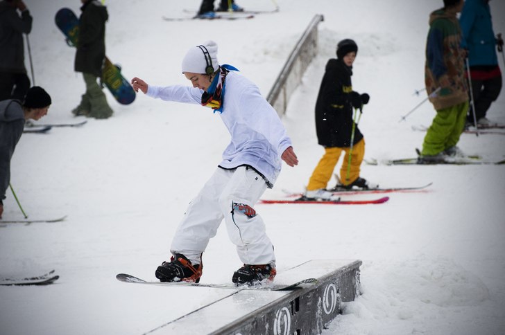 Väsjö Railjam 2010. Foto: Pax Engström Nyström. Åkare: Okänd.