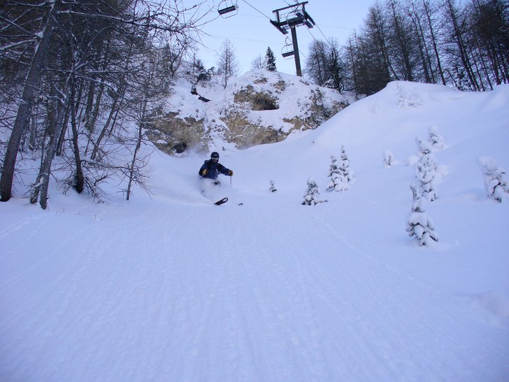 Det nya året börjar bra..... Foto: Niklas Berglund. Åkare: Fredrik Berglund.