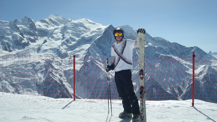 skönt väder! tyvärr sämre skidåking. Foto: Isac W. Åkare: MW.