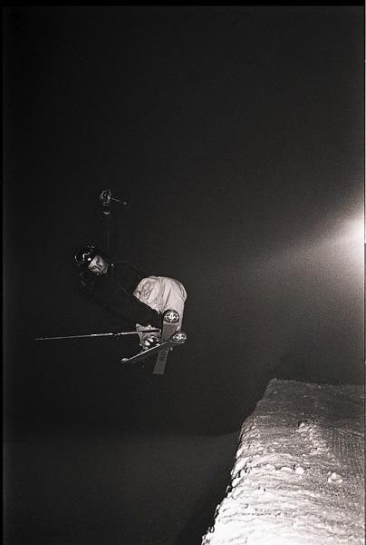 Sundsvall Freeride Society - SFS tränare i södra. Foto: Tore Landén. Åkare: Fredrik Söderberg.