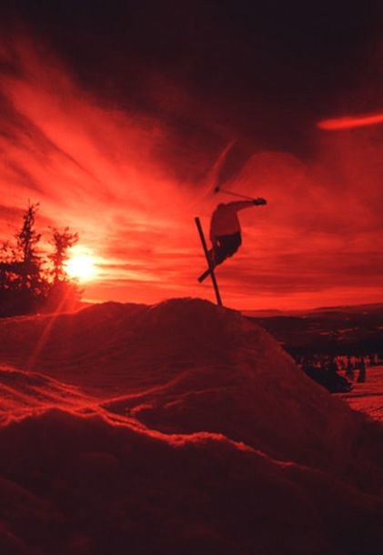 Rödfilter... Foto: David Levin. Åkare: Johan Ferner.