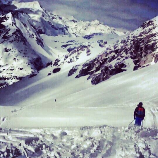 En fantastisk dag med tonvis av puder. Foto: J_L. Åkare: Mig.