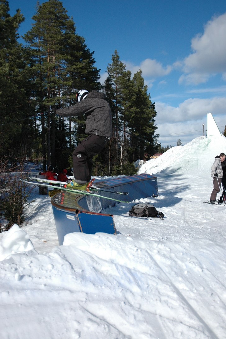 Foto: Oscar med C. Åkare: Johan.