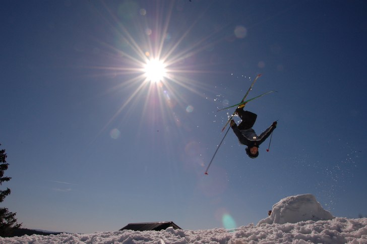 Sidovolt på längdlagg. Foto: Carl Magnusson. Åkare: Erik Nordin.