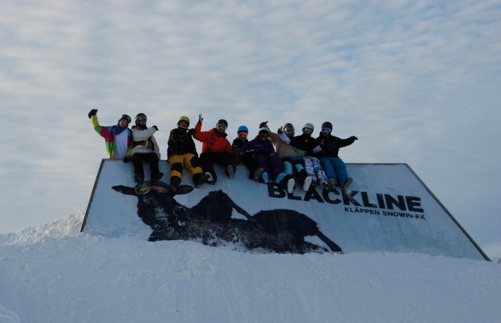 Kläppen crew<33333. Foto: Självutlösare. Åkare: skidarn, Fjunesh, Oolbool, nHamberg, lill-spektakel, eliswaltersson, 2-ErikHanzZon, lillmaxi, J-embretzen .