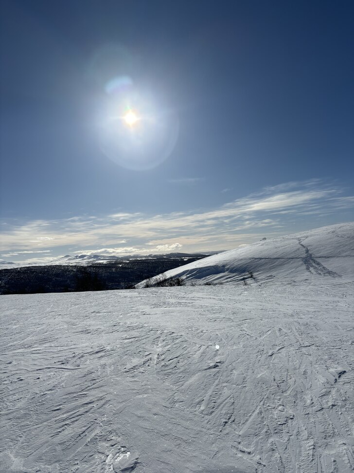 Grytan i Ramundberget, ett väldigt bra offpist om.