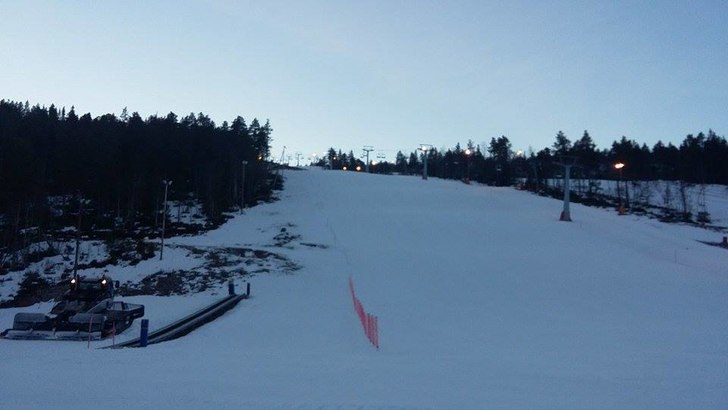 21. januar
God morgen! Pga mildværet har det smel.