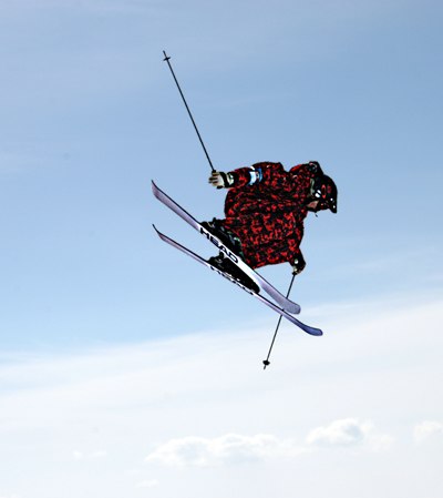 Åre Freeride 2005. Foto: RonnyTronstad. Åkare: Oscar Sherlin.