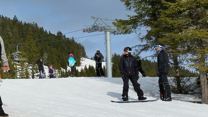 En herlig dag i fjellet 
.