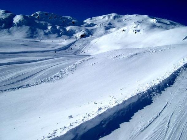 Fin dag, 80 cm puder orört.. Foto: Petteri Koste. Åkare: Serre chevaliere.