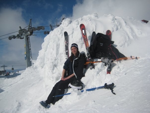 Säsong i Åre 07/08. Foto: Isabella Sundell. Åkare: Malin Hedberg.