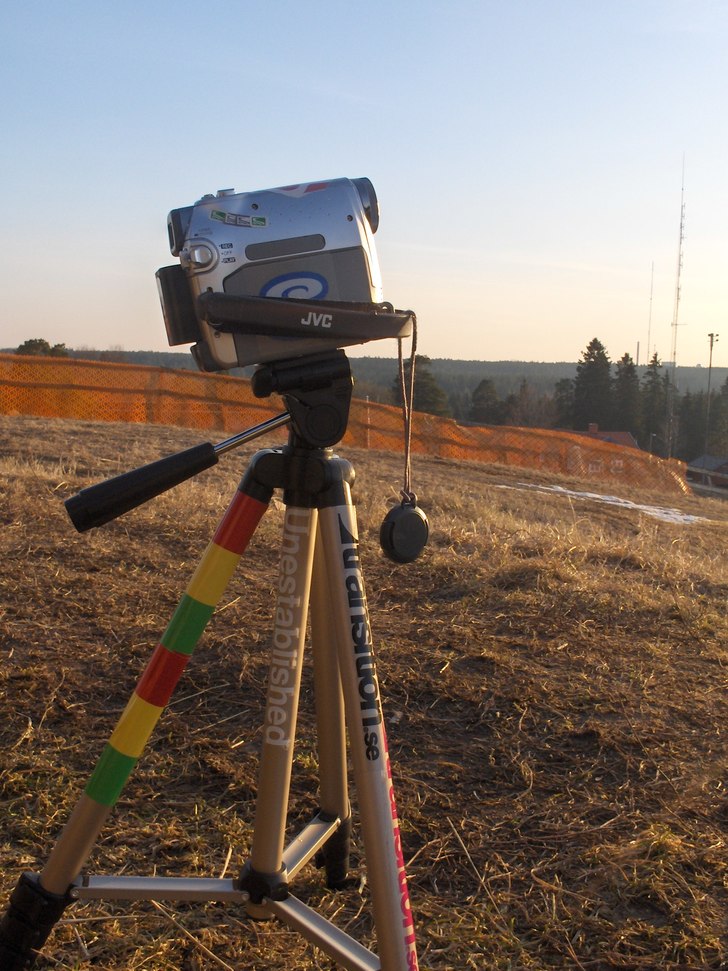 Kamera från Rasta-Productions som kommer synas me. Foto: Simon Lindberg.