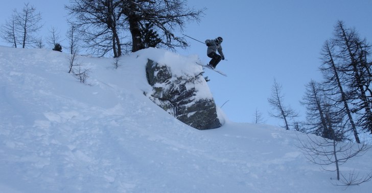 Ett dropp jag passade på att köra när det kommi. Foto: Alexander Bodén. Åkare: Gustav Bodén.