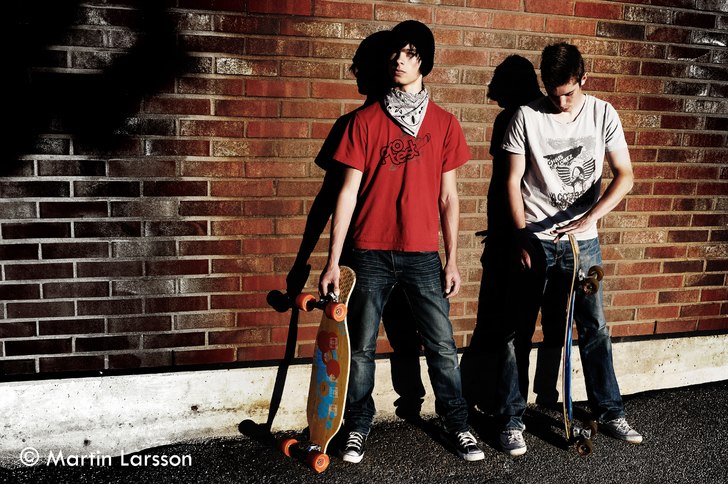 Pooose. Foto: Martin Larsson. Åkare: Robin Axelsson, Daniel Ridl.