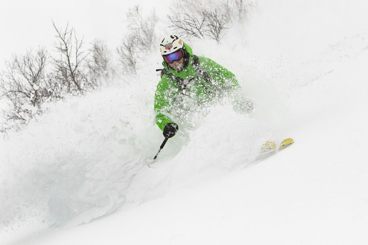 Furusetskogen ger ett naturligt skydd för snön.. Foto: Fredrik Schenholm.