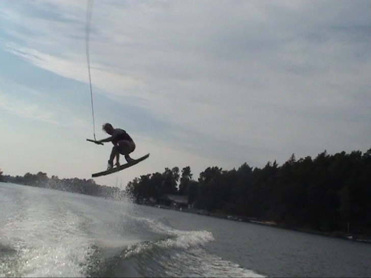 han lever fan upp till sitt namn. Foto: Magnus Liljenfeldt. Åkare: Vilhelm Öhrn.
