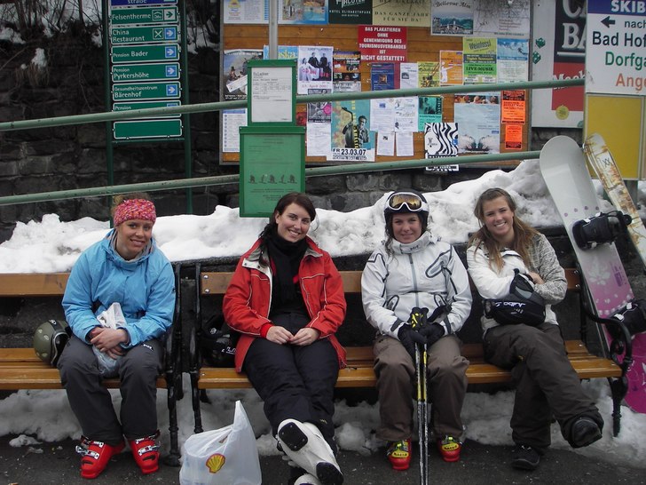 Foto: Fredrica. Åkare: Ylva, jag, Mickis, Jennifer.