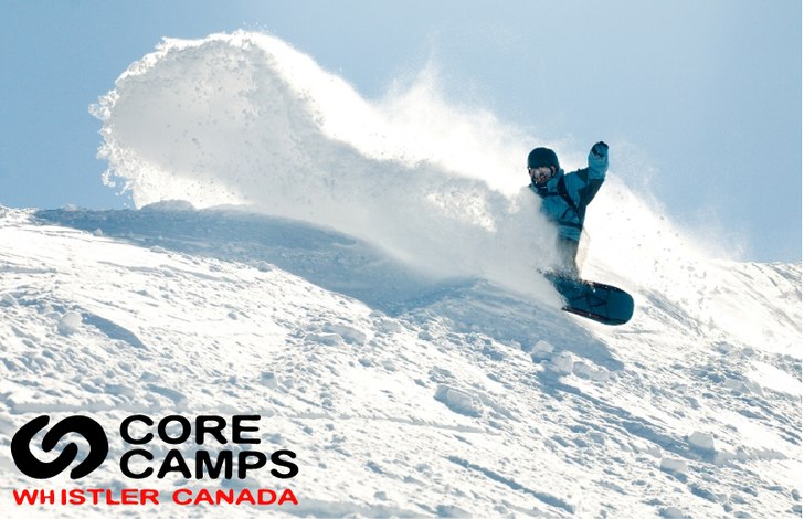 Core Snowboard Camp in Whistler, Canada.