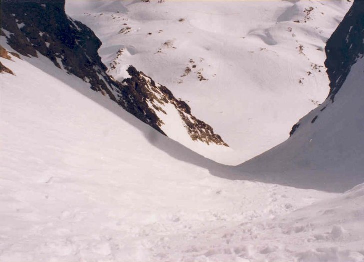 Trevlig, lättåtkommlig inte allt för brant nyb�. Foto: Johan Bengtson.