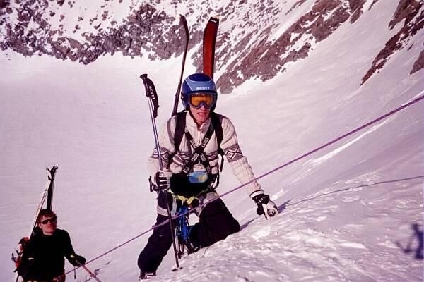 Mkt lyckad topptur med James Val thorens koolaste . Foto: nicklas L. Åkare: Fredrik Berg.