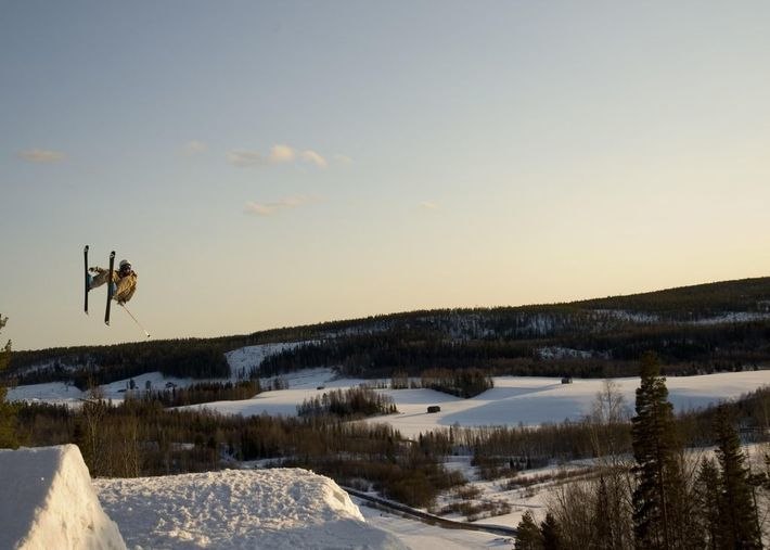 2008. Foto: Gustav Wennerström. Åkare: jag.