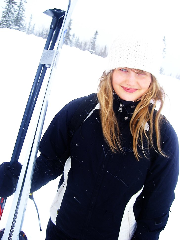 inge fint väder men de fick ändåååå! hihihih. Åkare: jag.