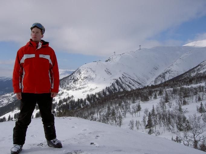 Jag blickar ut över Åre. Foto: Tobias Hudin. Åkare: Per Svalvik.