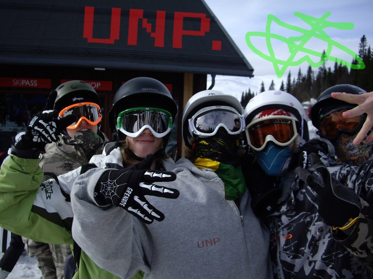 Virre, Ab, jag, Lingon, Sigmund. Foto: Johan Backman. Åkare: Staffan Zackrisson.