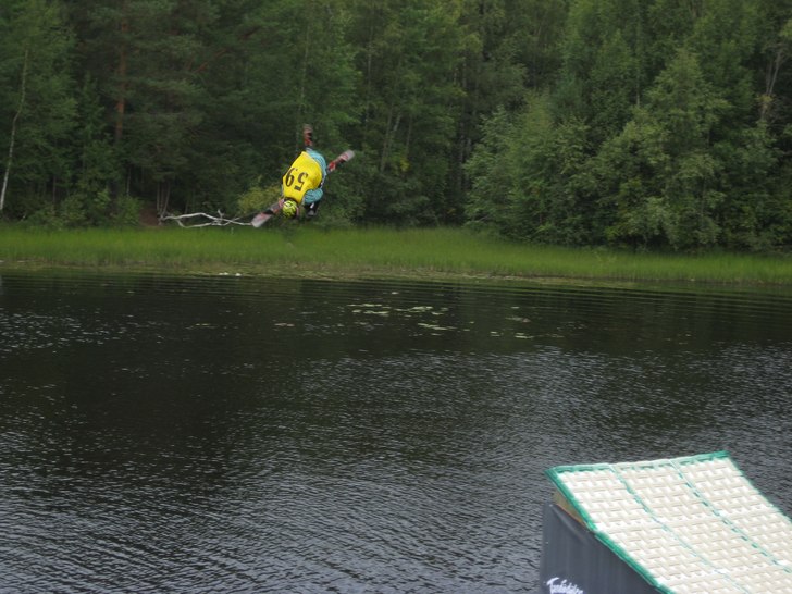 misty 9 eller nått på aqua jam. Foto: Johan Fernvik. Åkare: Per Fernvik.