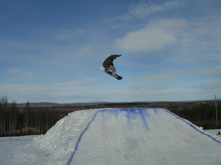 Borlänge winterjam. Foto: vet ej. Åkare: Martin Österberg.