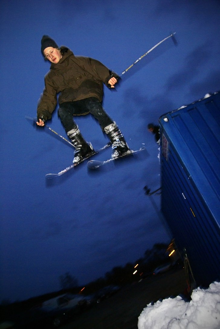 dropp vid våran railsession :D. Foto: carl. Åkare: jag.
