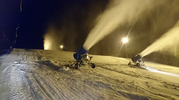 Ett vakkert syn!
Da ble det snølegging i Bortelid.