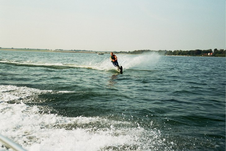 En av dom sista kvällarna på sommaren.... Foto: Andreas Abrahamsson. Åkare: pappa rules :).