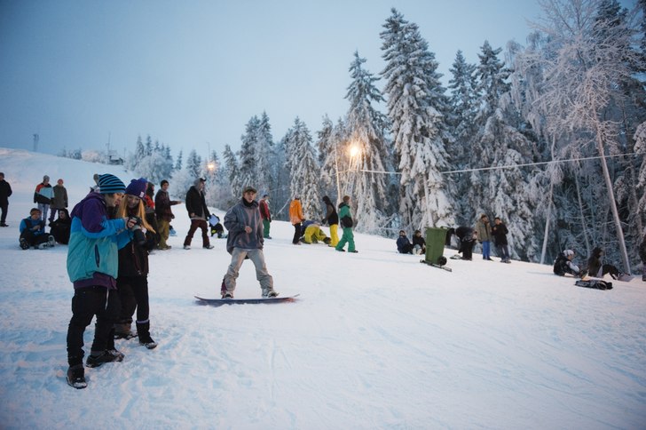Väsjö Railjam 2010. Foto: Pax Engström Nyström. Åkare: Okänd.