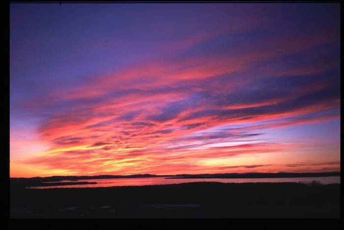 På Gesundabergets topp. Foto: Susanna Kans. Åkare: ingen.