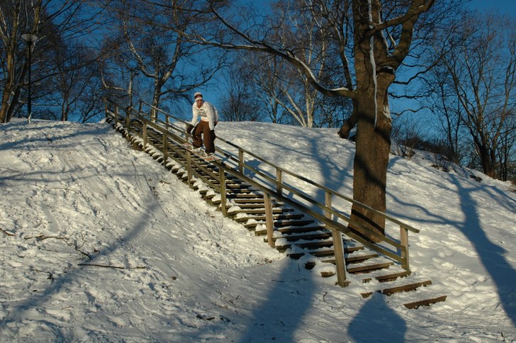 Medans alla i sthlm åkte till väsjö körde vi e. Foto: Dennis Ylikangas. Åkare: Erik Lindhe.