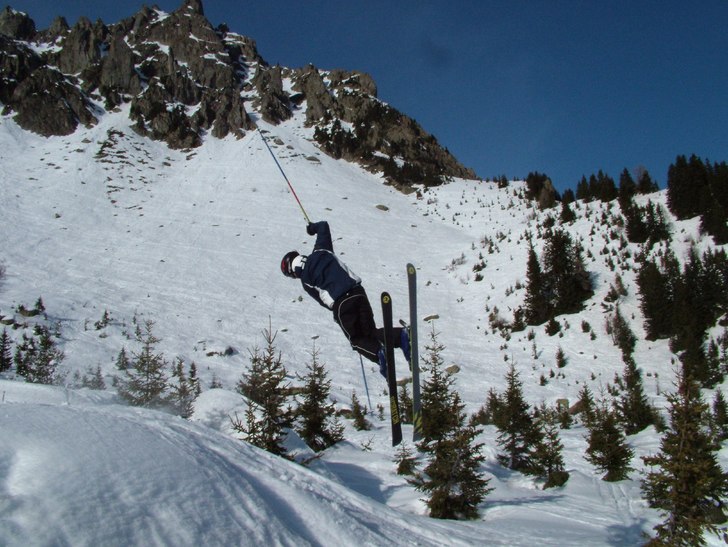 Du vill inte veta hur det slutade ;). Åkare: Robin Jacobsson.