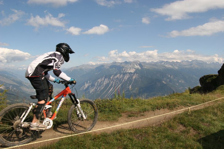 Flacken precis i början på röda. Foto: Elin Häggström. Åkare: Joline Johansson.