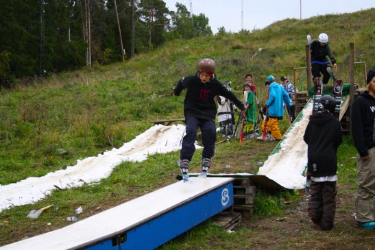 På railjamet. Foto: William Spiik. Åkare: Jaag :).