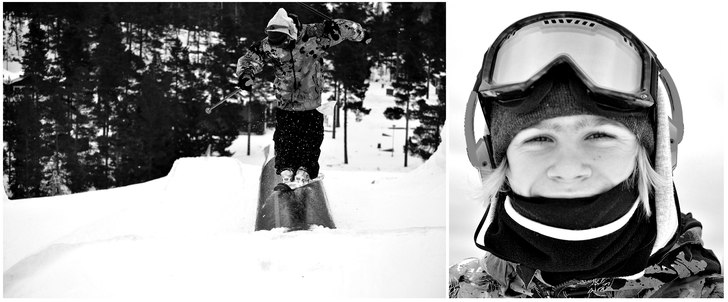 Förmodligen en av de bättre bilder jag tagit (en. Foto: Emrik Jansson. Åkare: Albin Nilzon.