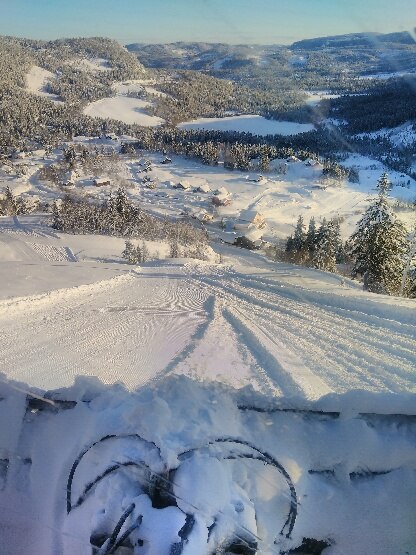 Nå er påskeværet her :) det er flotte forhold i.