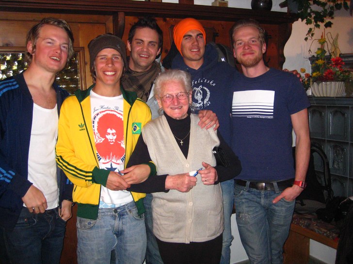 Ett besök hos Bonden i Bad Gastein. Stort plus p�. Foto: Random kille från Kalmar. Åkare: Elisabeth aka Jägertanten .