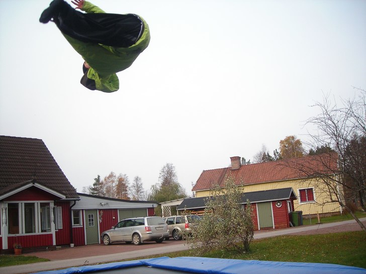 Corkat trick :P. Foto: Ellika Persson. Åkare: Fredrik Bergsten.