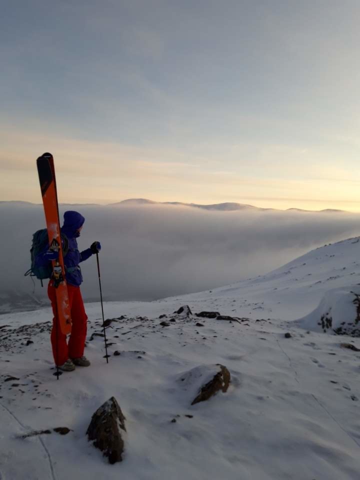 Andningspaus och __ av en inte alltför dum vy, p�.