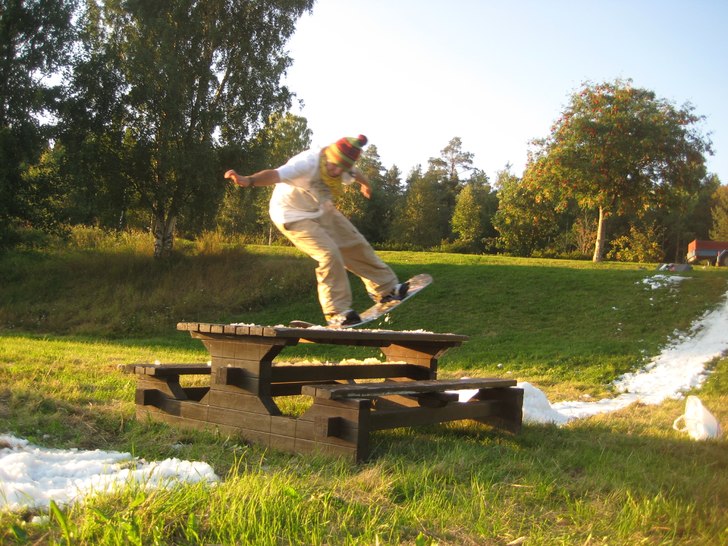 Lite sommaråkning. Foto: Clas Starkenberg. Åkare: Oscar Furberg.