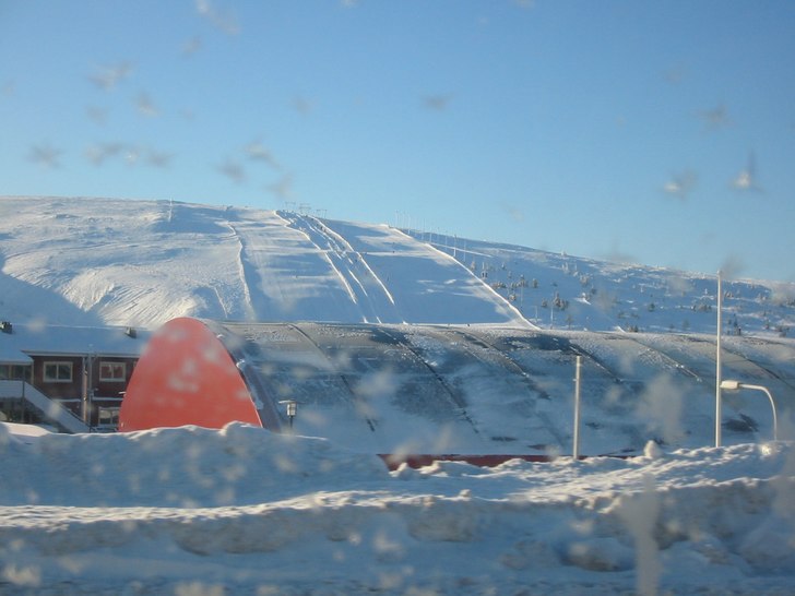 Ser lovande ut i Högfjället, men dit blev det ej. Foto: Niklaz Karlsson. Åkare: Niklaz Karlsson.